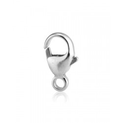 Sterling Silver 925 Trigger Clasp 16.1mm with closed ring