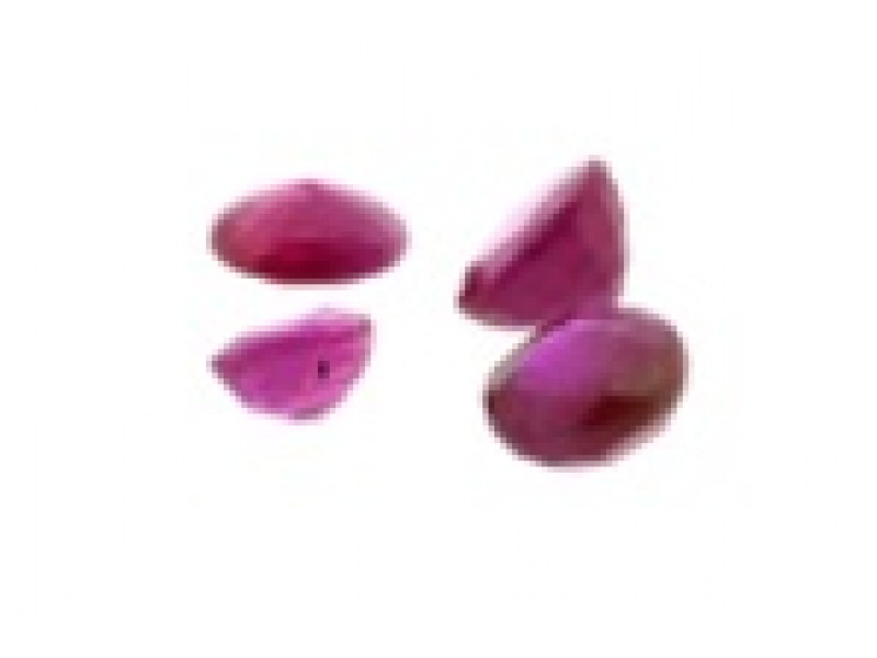 Ruby Cut Stone - Round, 2.5 mm