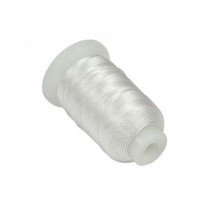 SILK SPOOL WHITE SIZE E (0.33MM) 200 YD