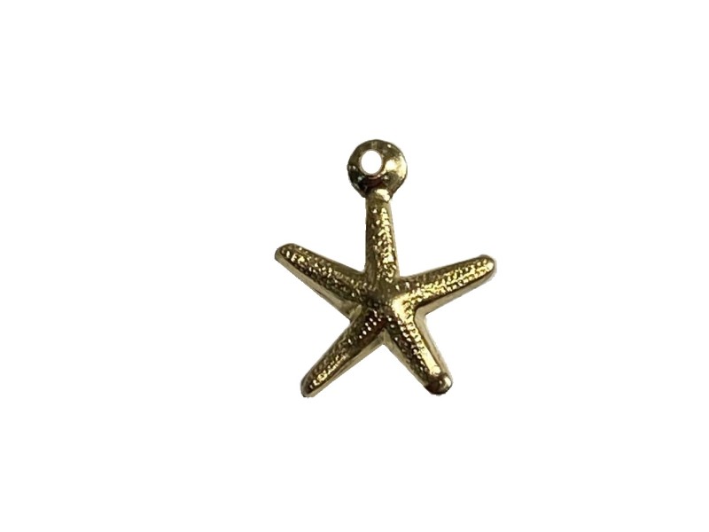 GOLD FILLED STARFISH CHARM 