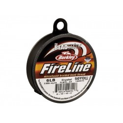 Fireline Beading Thread, Crystal, 6LB, 0.15mm x 50 Yard Reel
