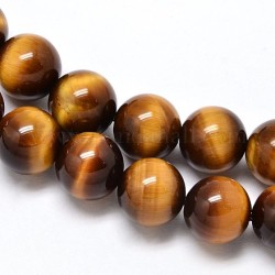 Tiger Eye Round Beads - 10 mm 