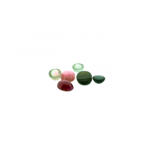 Tourmaline Cabs, Round, 3.5mm